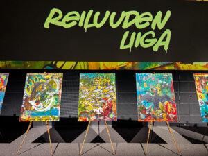 Reiluuden liiga Ala-lämpiössä