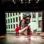 Video - ja kuvainstallaatio Musiikkitalon Black Boxissa